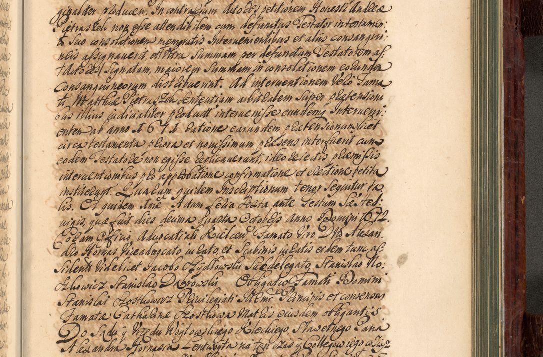 Zdjęcie nr 866 dla obiektu archiwalnego: Acta actorum episcopalium R. D. Joannis a Małachowice Małachowski, episcopi Cracoviensis a die 16 Julii anni 1688 et 1689 acticatorum. Volumen IV