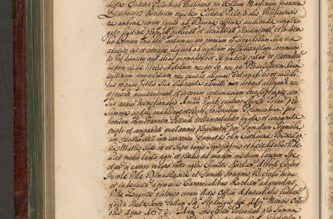 Zdjęcie nr 861 dla obiektu archiwalnego: Acta actorum episcopalium R. D. Joannis a Małachowice Małachowski, episcopi Cracoviensis a die 16 Julii anni 1688 et 1689 acticatorum. Volumen IV