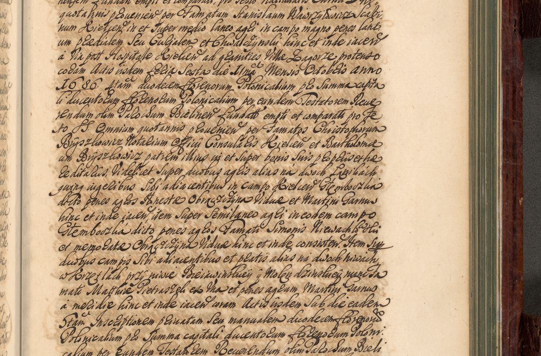 Zdjęcie nr 862 dla obiektu archiwalnego: Acta actorum episcopalium R. D. Joannis a Małachowice Małachowski, episcopi Cracoviensis a die 16 Julii anni 1688 et 1689 acticatorum. Volumen IV
