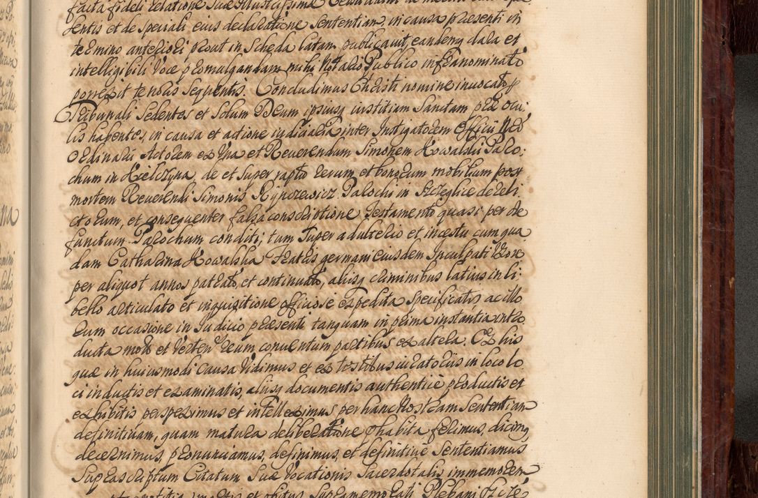 Zdjęcie nr 858 dla obiektu archiwalnego: Acta actorum episcopalium R. D. Joannis a Małachowice Małachowski, episcopi Cracoviensis a die 16 Julii anni 1688 et 1689 acticatorum. Volumen IV