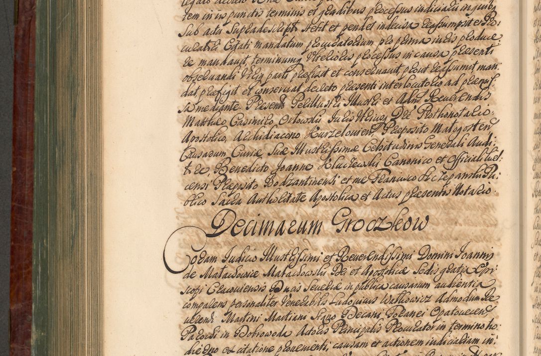 Zdjęcie nr 849 dla obiektu archiwalnego: Acta actorum episcopalium R. D. Joannis a Małachowice Małachowski, episcopi Cracoviensis a die 16 Julii anni 1688 et 1689 acticatorum. Volumen IV