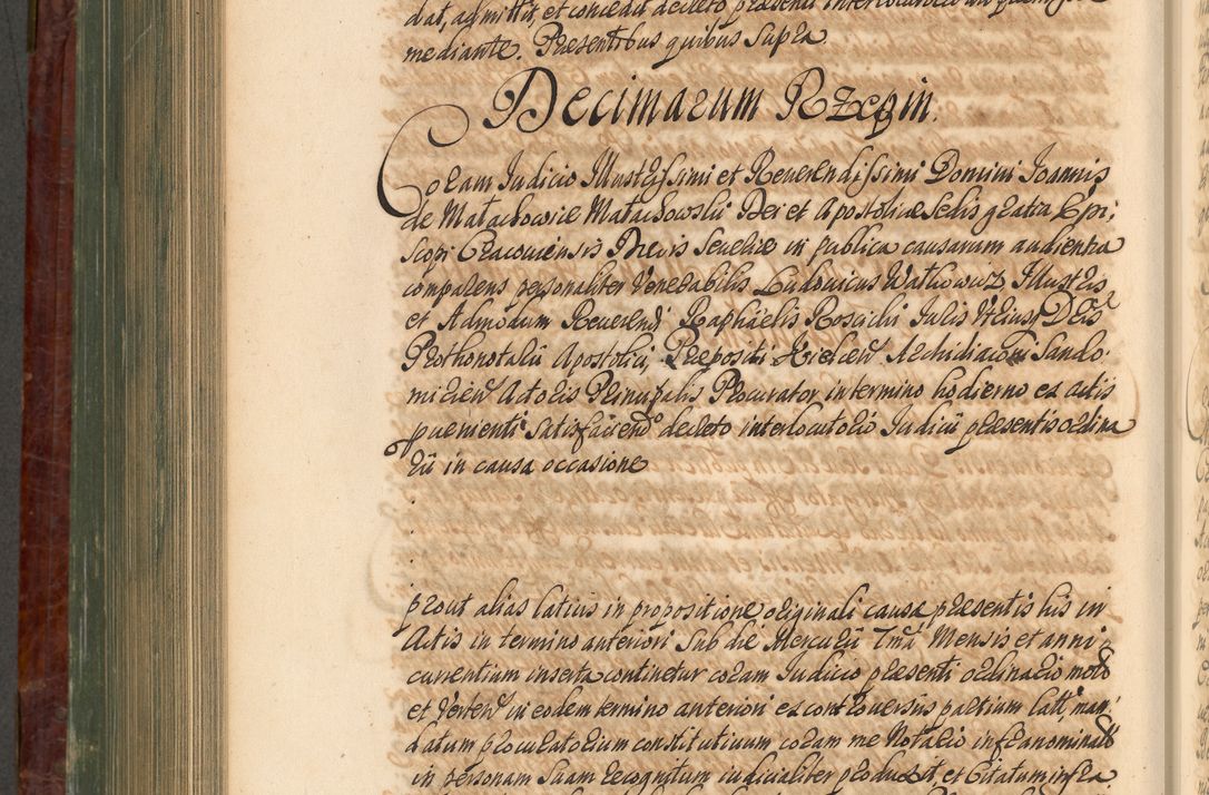 Zdjęcie nr 843 dla obiektu archiwalnego: Acta actorum episcopalium R. D. Joannis a Małachowice Małachowski, episcopi Cracoviensis a die 16 Julii anni 1688 et 1689 acticatorum. Volumen IV
