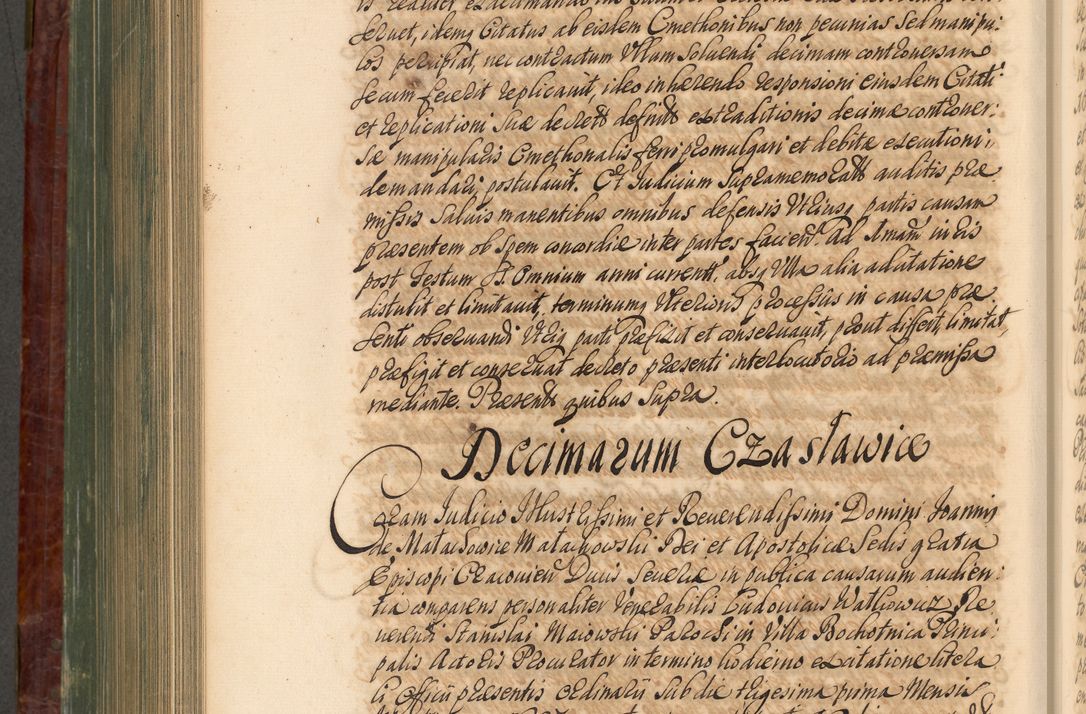 Zdjęcie nr 841 dla obiektu archiwalnego: Acta actorum episcopalium R. D. Joannis a Małachowice Małachowski, episcopi Cracoviensis a die 16 Julii anni 1688 et 1689 acticatorum. Volumen IV