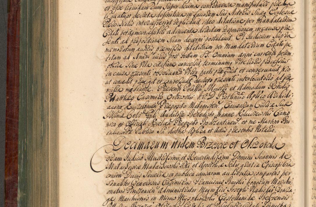 Zdjęcie nr 839 dla obiektu archiwalnego: Acta actorum episcopalium R. D. Joannis a Małachowice Małachowski, episcopi Cracoviensis a die 16 Julii anni 1688 et 1689 acticatorum. Volumen IV