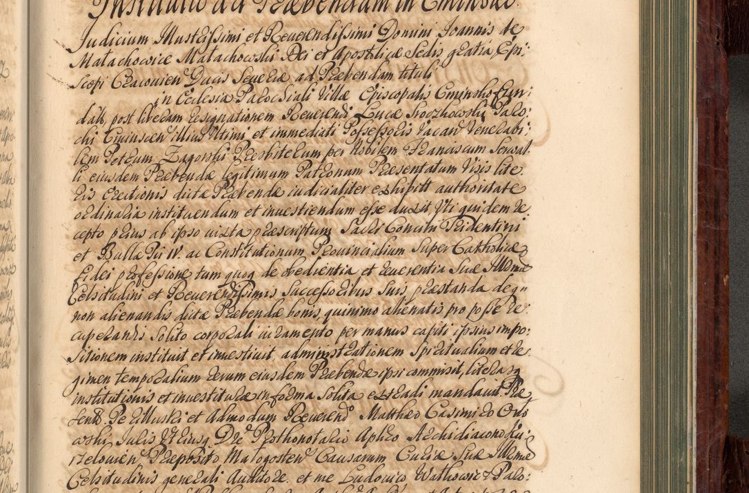 Zdjęcie nr 836 dla obiektu archiwalnego: Acta actorum episcopalium R. D. Joannis a Małachowice Małachowski, episcopi Cracoviensis a die 16 Julii anni 1688 et 1689 acticatorum. Volumen IV
