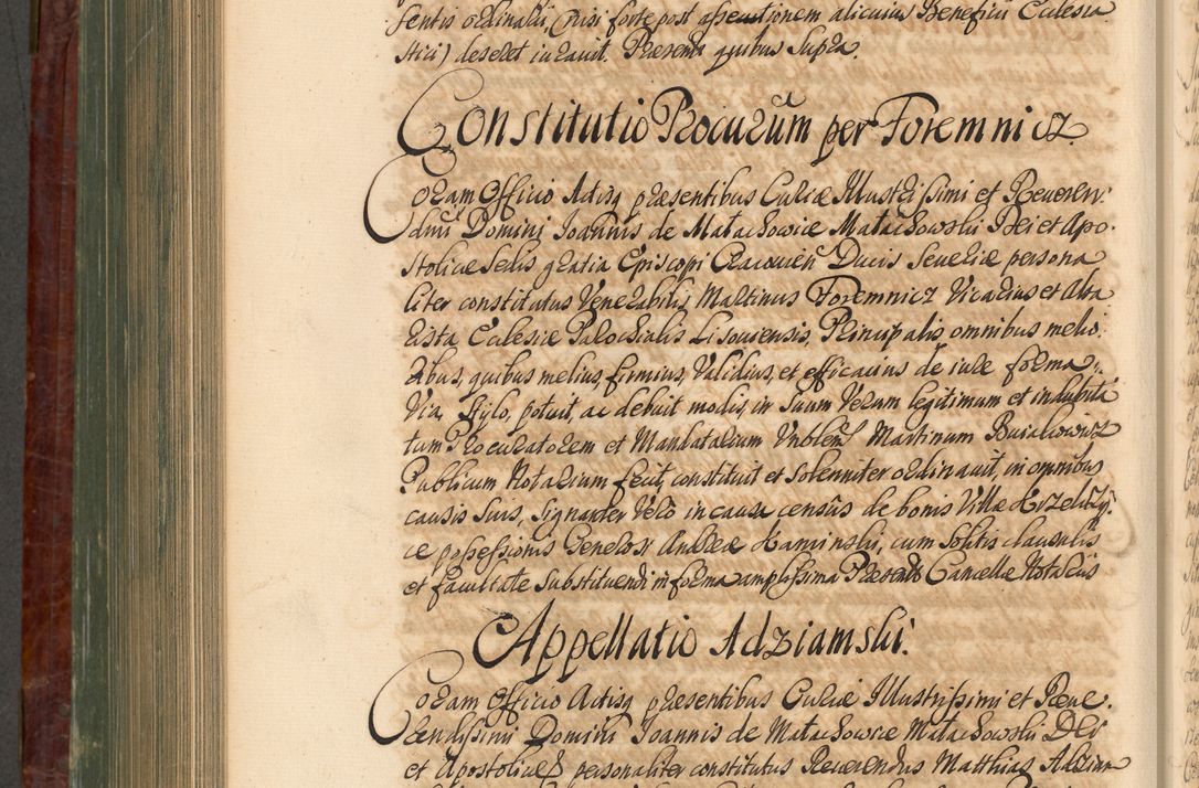 Zdjęcie nr 835 dla obiektu archiwalnego: Acta actorum episcopalium R. D. Joannis a Małachowice Małachowski, episcopi Cracoviensis a die 16 Julii anni 1688 et 1689 acticatorum. Volumen IV