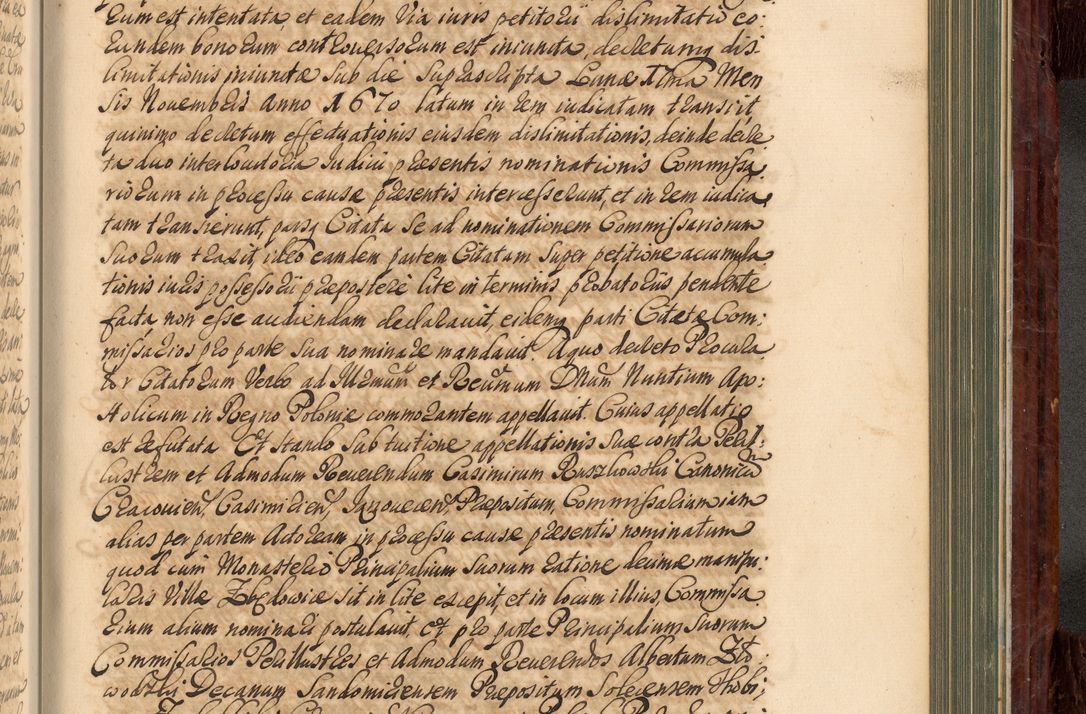 Zdjęcie nr 832 dla obiektu archiwalnego: Acta actorum episcopalium R. D. Joannis a Małachowice Małachowski, episcopi Cracoviensis a die 16 Julii anni 1688 et 1689 acticatorum. Volumen IV