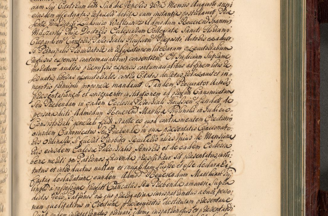 Zdjęcie nr 828 dla obiektu archiwalnego: Acta actorum episcopalium R. D. Joannis a Małachowice Małachowski, episcopi Cracoviensis a die 16 Julii anni 1688 et 1689 acticatorum. Volumen IV
