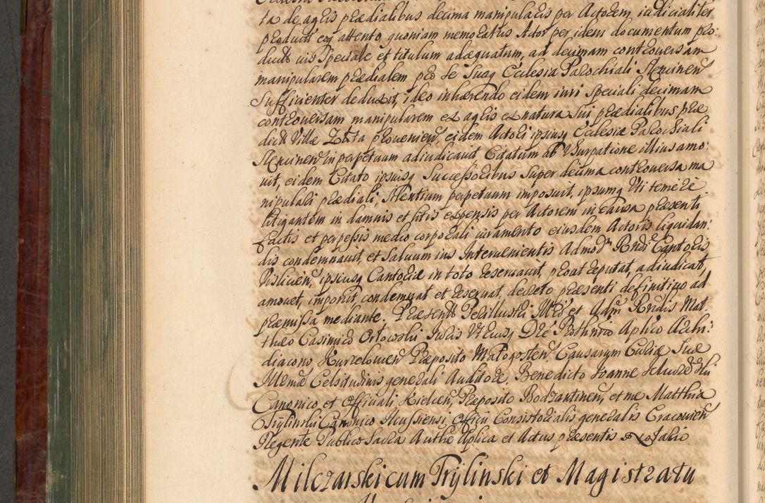 Zdjęcie nr 827 dla obiektu archiwalnego: Acta actorum episcopalium R. D. Joannis a Małachowice Małachowski, episcopi Cracoviensis a die 16 Julii anni 1688 et 1689 acticatorum. Volumen IV