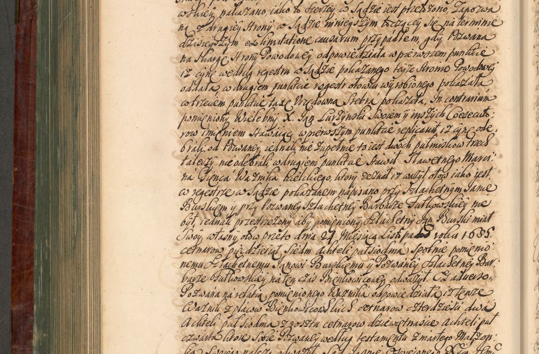 Zdjęcie nr 823 dla obiektu archiwalnego: Acta actorum episcopalium R. D. Joannis a Małachowice Małachowski, episcopi Cracoviensis a die 16 Julii anni 1688 et 1689 acticatorum. Volumen IV