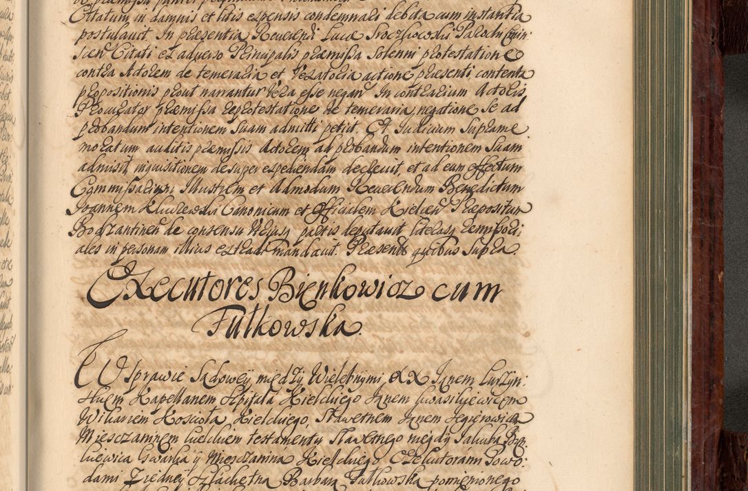 Zdjęcie nr 822 dla obiektu archiwalnego: Acta actorum episcopalium R. D. Joannis a Małachowice Małachowski, episcopi Cracoviensis a die 16 Julii anni 1688 et 1689 acticatorum. Volumen IV