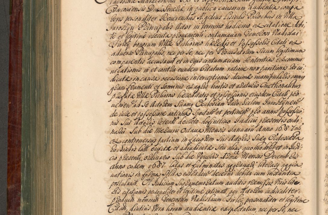 Zdjęcie nr 817 dla obiektu archiwalnego: Acta actorum episcopalium R. D. Joannis a Małachowice Małachowski, episcopi Cracoviensis a die 16 Julii anni 1688 et 1689 acticatorum. Volumen IV