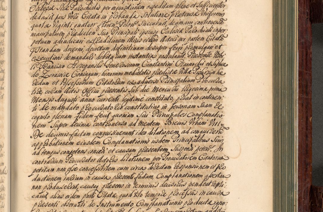 Zdjęcie nr 816 dla obiektu archiwalnego: Acta actorum episcopalium R. D. Joannis a Małachowice Małachowski, episcopi Cracoviensis a die 16 Julii anni 1688 et 1689 acticatorum. Volumen IV