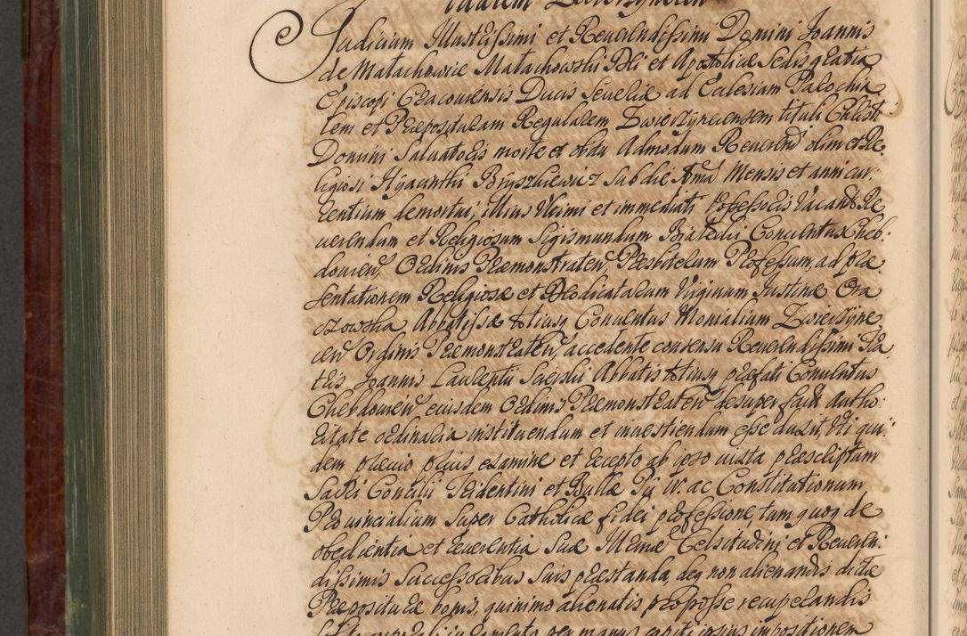 Zdjęcie nr 1009 dla obiektu archiwalnego: Acta actorum episcopalium R. D. Joannis a Małachowice Małachowski, episcopi Cracoviensis a die 16 Julii anni 1688 et 1689 acticatorum. Volumen IV