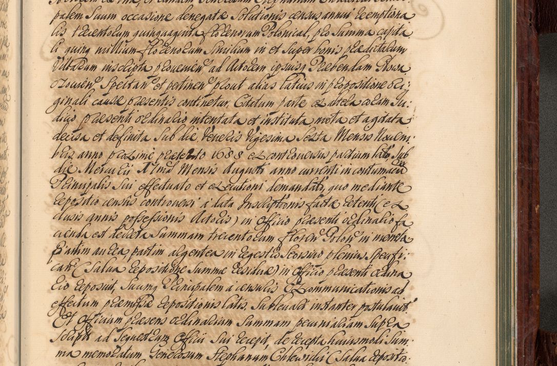 Zdjęcie nr 1008 dla obiektu archiwalnego: Acta actorum episcopalium R. D. Joannis a Małachowice Małachowski, episcopi Cracoviensis a die 16 Julii anni 1688 et 1689 acticatorum. Volumen IV
