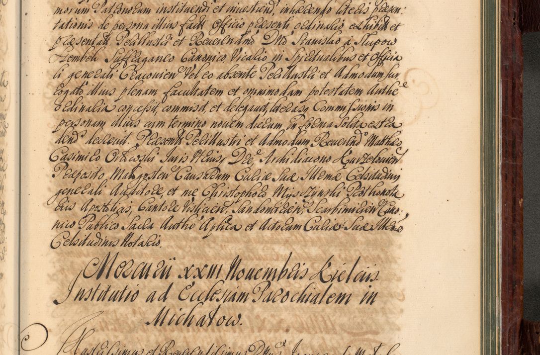 Zdjęcie nr 1006 dla obiektu archiwalnego: Acta actorum episcopalium R. D. Joannis a Małachowice Małachowski, episcopi Cracoviensis a die 16 Julii anni 1688 et 1689 acticatorum. Volumen IV