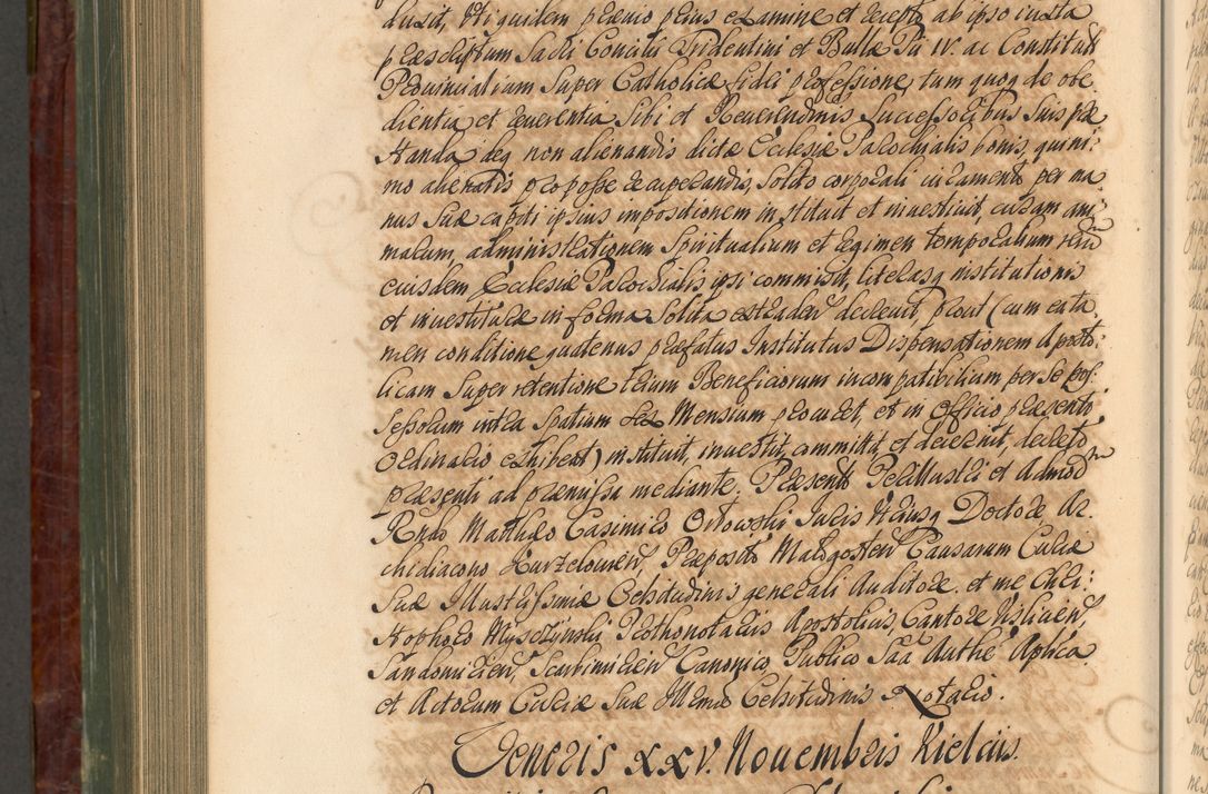 Zdjęcie nr 1007 dla obiektu archiwalnego: Acta actorum episcopalium R. D. Joannis a Małachowice Małachowski, episcopi Cracoviensis a die 16 Julii anni 1688 et 1689 acticatorum. Volumen IV