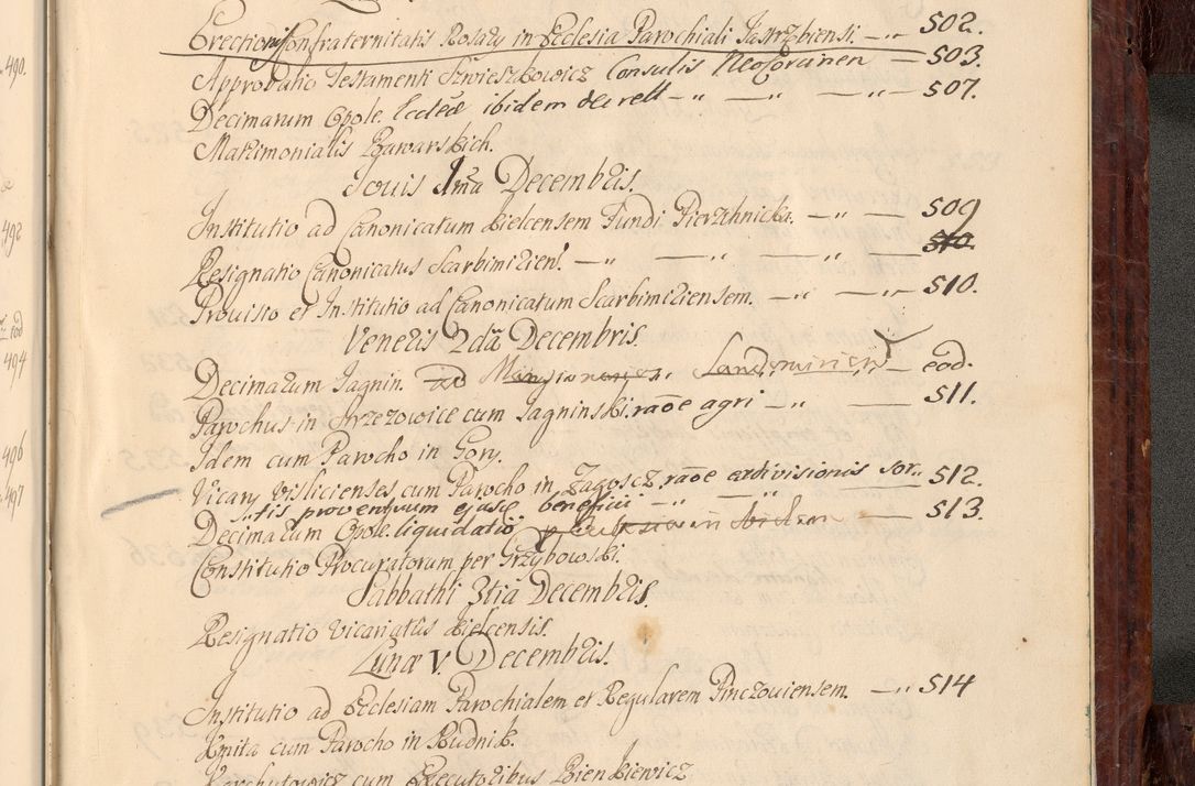 Zdjęcie nr 1152 dla obiektu archiwalnego: Acta actorum episcopalium R. D. Joannis a Małachowice Małachowski, episcopi Cracoviensis a die 16 Julii anni 1688 et 1689 acticatorum. Volumen IV