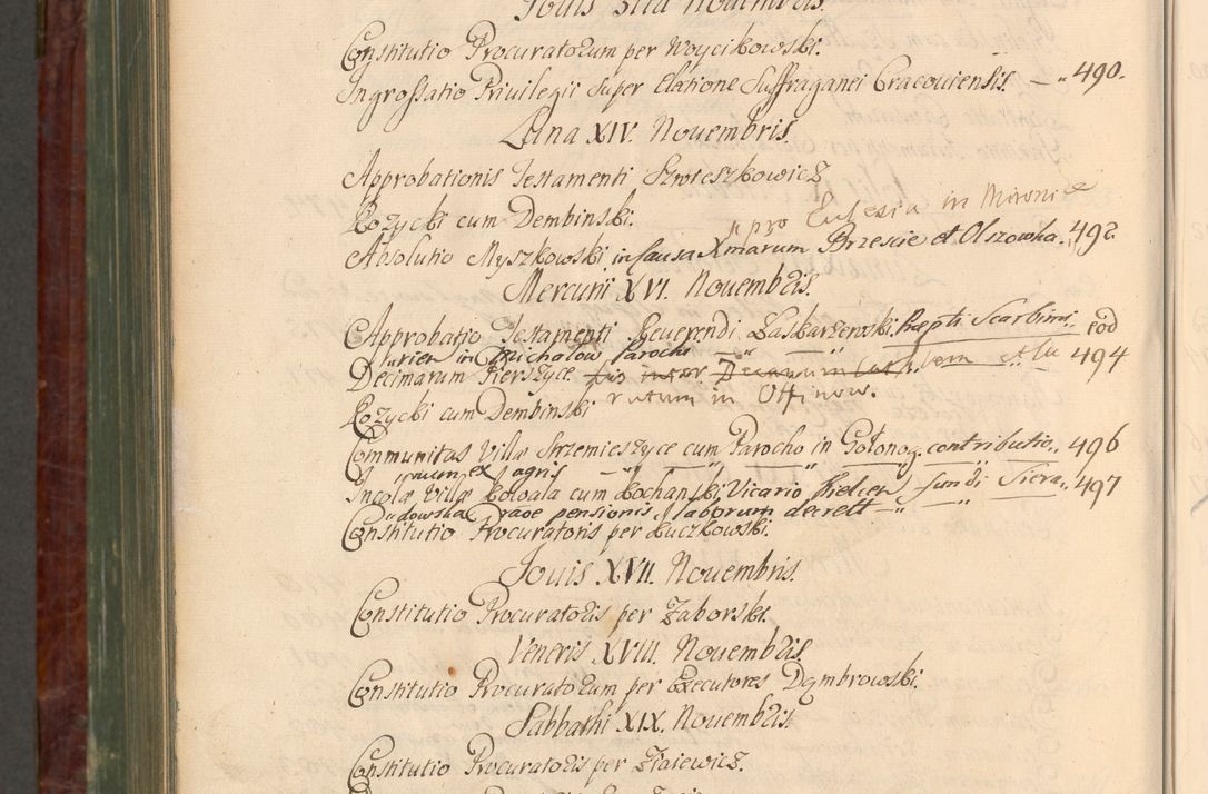 Zdjęcie nr 1151 dla obiektu archiwalnego: Acta actorum episcopalium R. D. Joannis a Małachowice Małachowski, episcopi Cracoviensis a die 16 Julii anni 1688 et 1689 acticatorum. Volumen IV