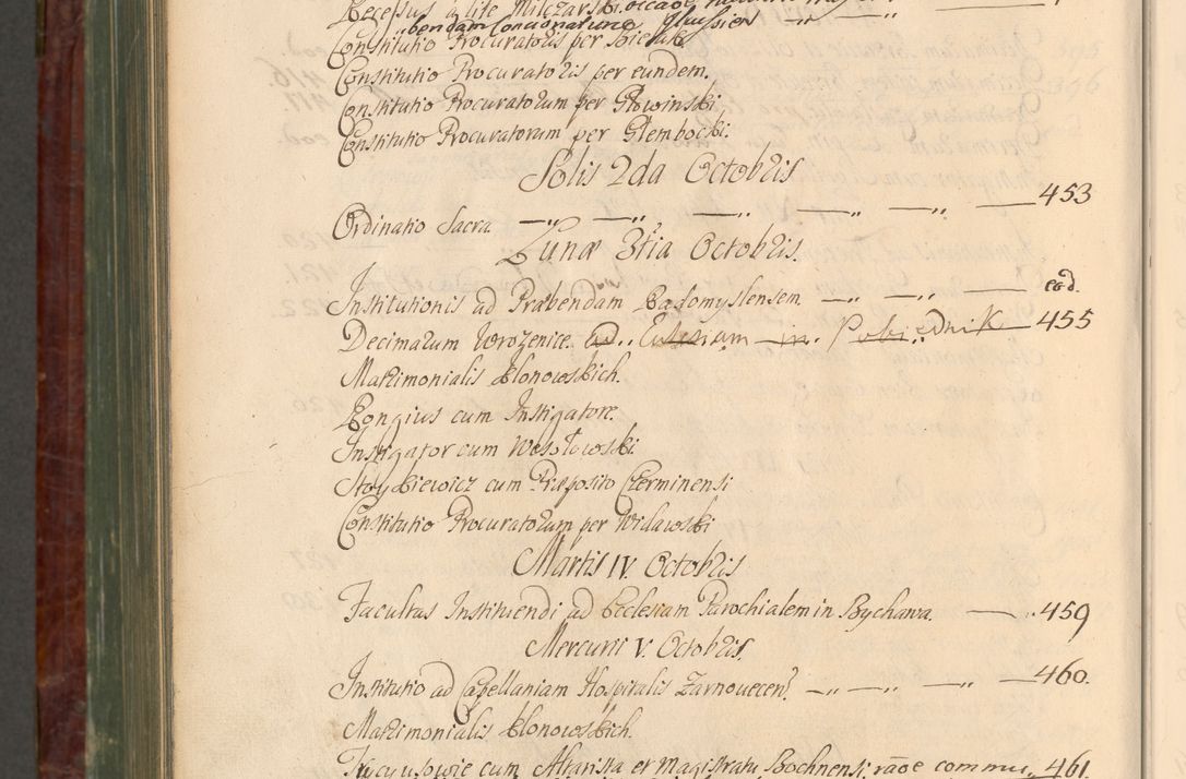 Zdjęcie nr 1149 dla obiektu archiwalnego: Acta actorum episcopalium R. D. Joannis a Małachowice Małachowski, episcopi Cracoviensis a die 16 Julii anni 1688 et 1689 acticatorum. Volumen IV