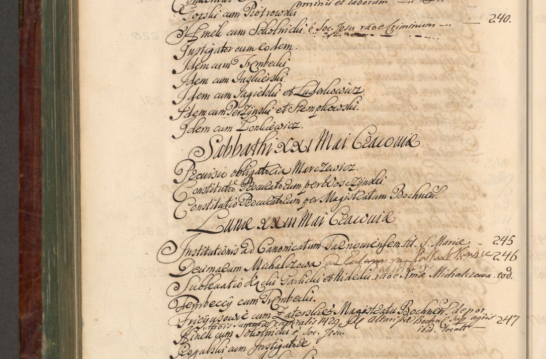 Zdjęcie nr 1137 dla obiektu archiwalnego: Acta actorum episcopalium R. D. Joannis a Małachowice Małachowski, episcopi Cracoviensis a die 16 Julii anni 1688 et 1689 acticatorum. Volumen IV