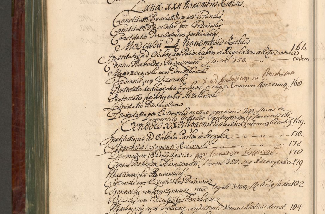 Zdjęcie nr 1133 dla obiektu archiwalnego: Acta actorum episcopalium R. D. Joannis a Małachowice Małachowski, episcopi Cracoviensis a die 16 Julii anni 1688 et 1689 acticatorum. Volumen IV