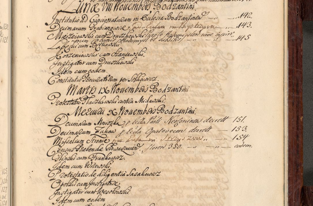 Zdjęcie nr 1132 dla obiektu archiwalnego: Acta actorum episcopalium R. D. Joannis a Małachowice Małachowski, episcopi Cracoviensis a die 16 Julii anni 1688 et 1689 acticatorum. Volumen IV