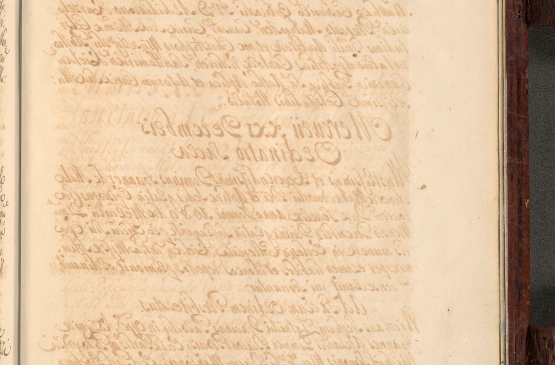 Zdjęcie nr 1120 dla obiektu archiwalnego: Acta actorum episcopalium R. D. Joannis a Małachowice Małachowski, episcopi Cracoviensis a die 16 Julii anni 1688 et 1689 acticatorum. Volumen IV