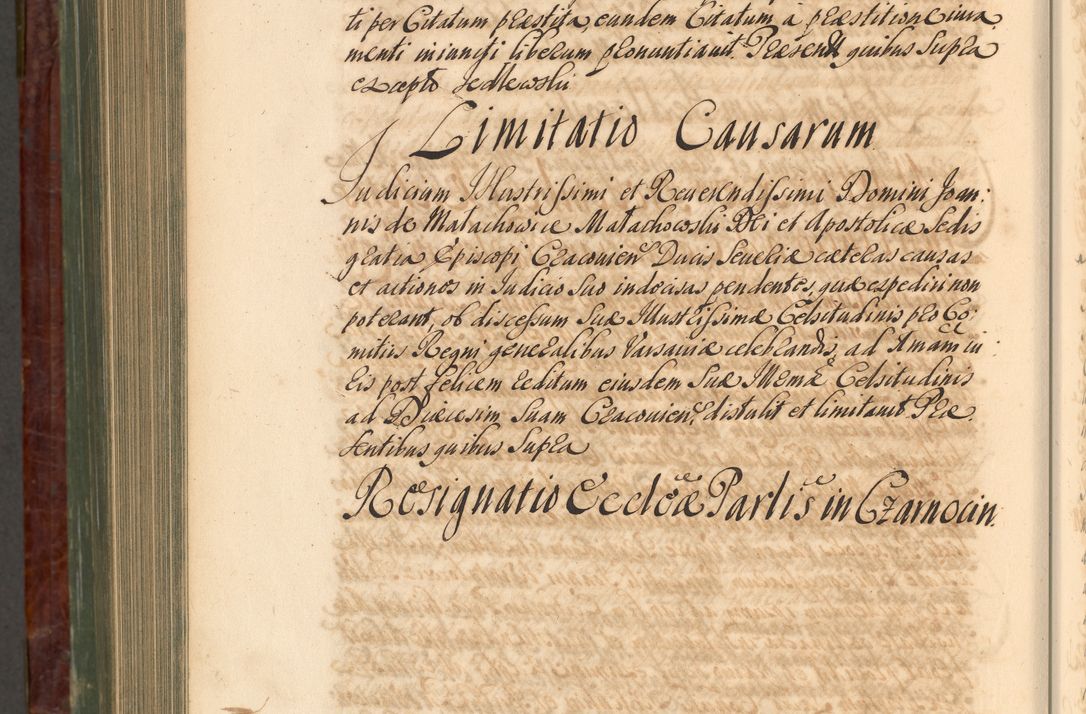 Zdjęcie nr 1117 dla obiektu archiwalnego: Acta actorum episcopalium R. D. Joannis a Małachowice Małachowski, episcopi Cracoviensis a die 16 Julii anni 1688 et 1689 acticatorum. Volumen IV