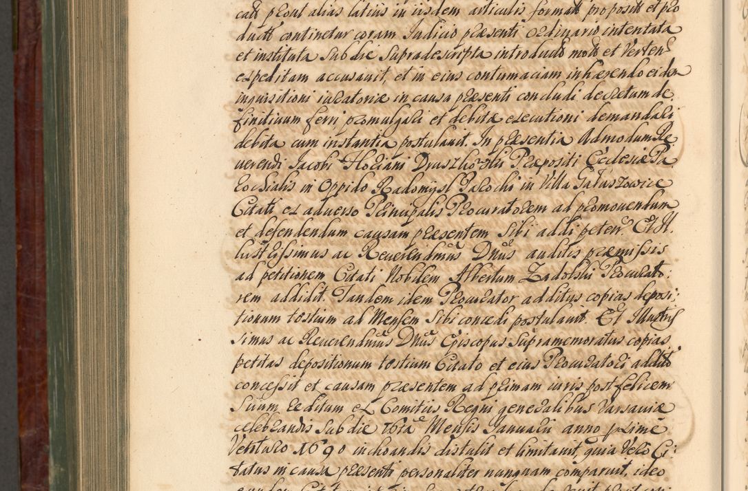 Zdjęcie nr 1115 dla obiektu archiwalnego: Acta actorum episcopalium R. D. Joannis a Małachowice Małachowski, episcopi Cracoviensis a die 16 Julii anni 1688 et 1689 acticatorum. Volumen IV
