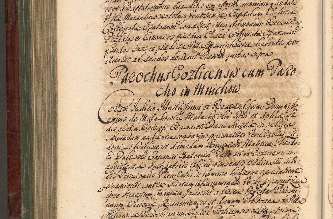 Zdjęcie nr 1113 dla obiektu archiwalnego: Acta actorum episcopalium R. D. Joannis a Małachowice Małachowski, episcopi Cracoviensis a die 16 Julii anni 1688 et 1689 acticatorum. Volumen IV