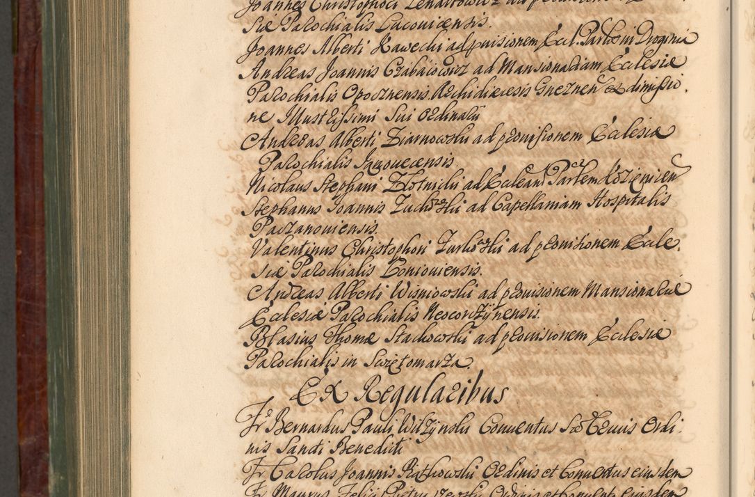 Zdjęcie nr 1101 dla obiektu archiwalnego: Acta actorum episcopalium R. D. Joannis a Małachowice Małachowski, episcopi Cracoviensis a die 16 Julii anni 1688 et 1689 acticatorum. Volumen IV
