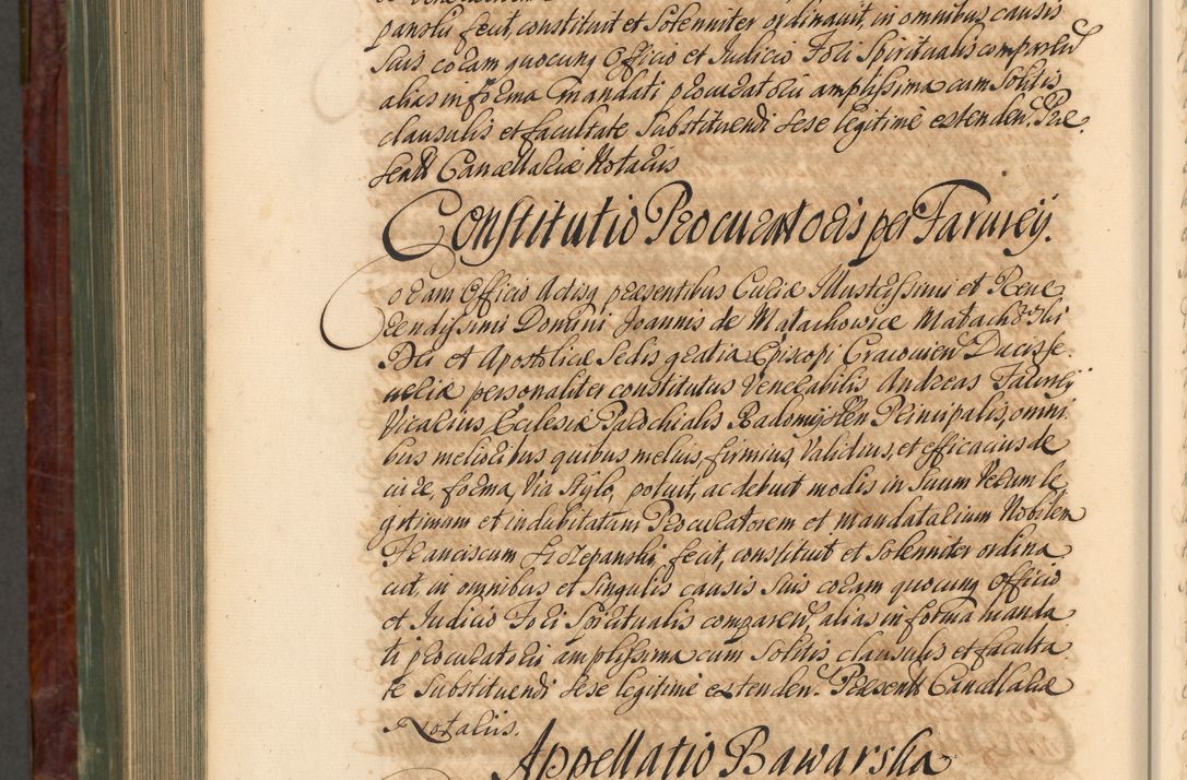 Zdjęcie nr 1097 dla obiektu archiwalnego: Acta actorum episcopalium R. D. Joannis a Małachowice Małachowski, episcopi Cracoviensis a die 16 Julii anni 1688 et 1689 acticatorum. Volumen IV