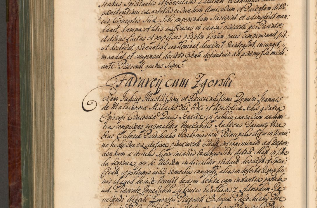 Zdjęcie nr 1091 dla obiektu archiwalnego: Acta actorum episcopalium R. D. Joannis a Małachowice Małachowski, episcopi Cracoviensis a die 16 Julii anni 1688 et 1689 acticatorum. Volumen IV