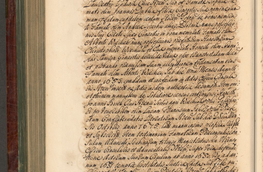 Zdjęcie nr 1087 dla obiektu archiwalnego: Acta actorum episcopalium R. D. Joannis a Małachowice Małachowski, episcopi Cracoviensis a die 16 Julii anni 1688 et 1689 acticatorum. Volumen IV