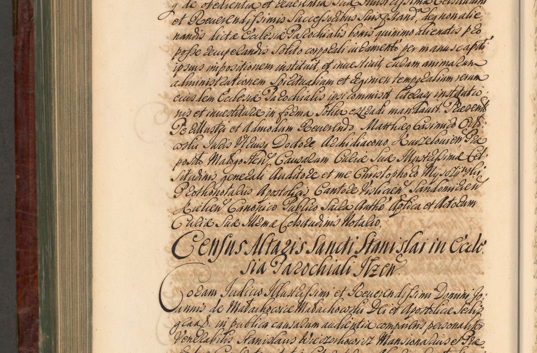 Zdjęcie nr 1085 dla obiektu archiwalnego: Acta actorum episcopalium R. D. Joannis a Małachowice Małachowski, episcopi Cracoviensis a die 16 Julii anni 1688 et 1689 acticatorum. Volumen IV
