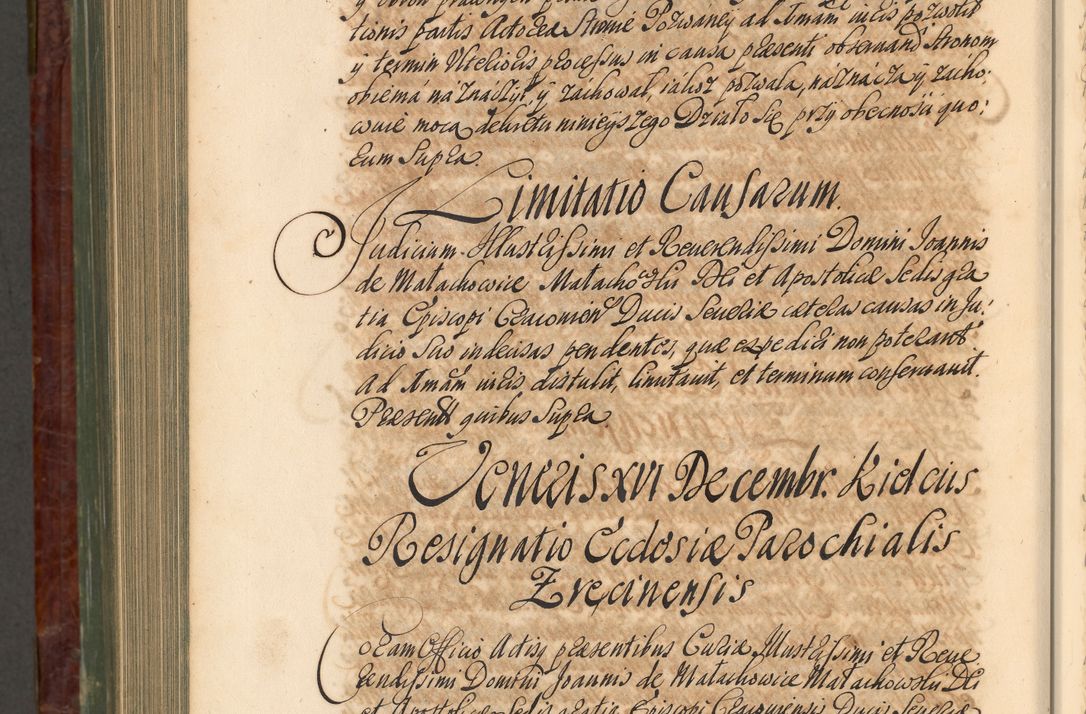 Zdjęcie nr 1083 dla obiektu archiwalnego: Acta actorum episcopalium R. D. Joannis a Małachowice Małachowski, episcopi Cracoviensis a die 16 Julii anni 1688 et 1689 acticatorum. Volumen IV