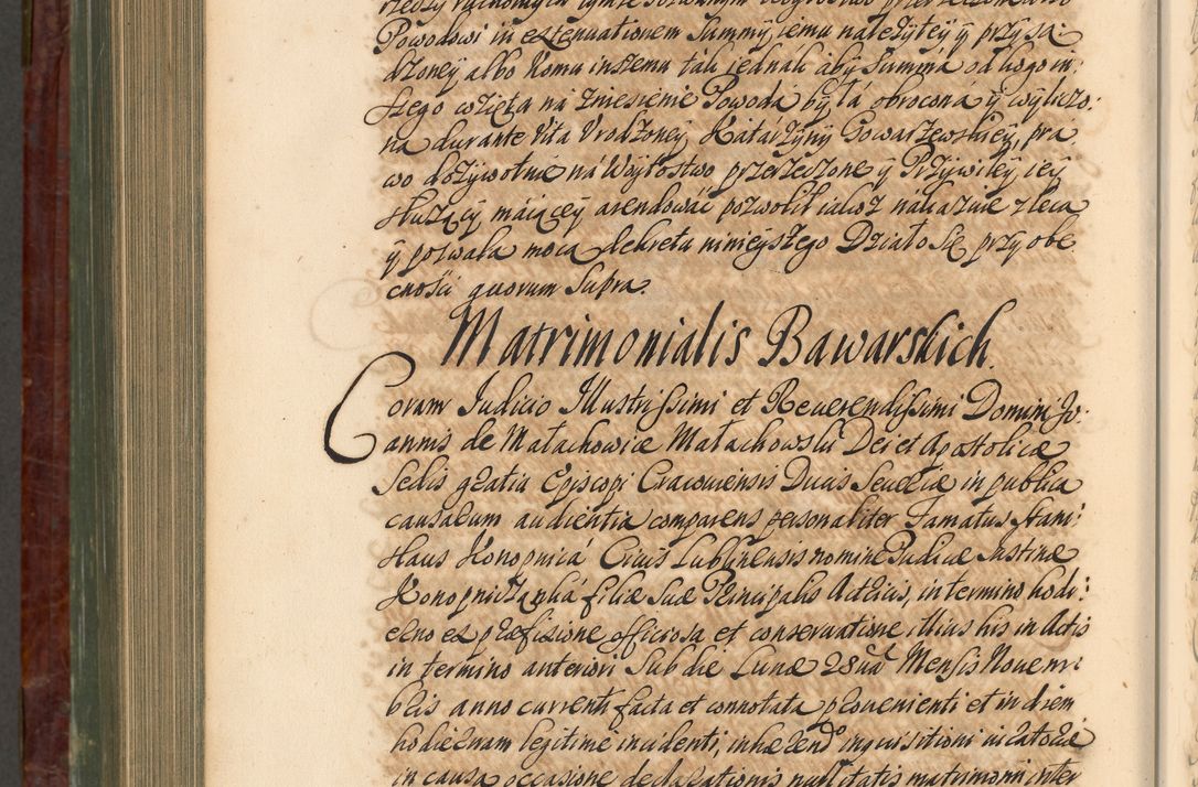 Zdjęcie nr 1079 dla obiektu archiwalnego: Acta actorum episcopalium R. D. Joannis a Małachowice Małachowski, episcopi Cracoviensis a die 16 Julii anni 1688 et 1689 acticatorum. Volumen IV