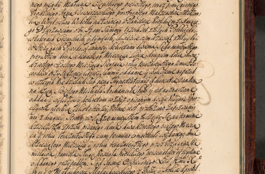 Zdjęcie nr 1078 dla obiektu archiwalnego: Acta actorum episcopalium R. D. Joannis a Małachowice Małachowski, episcopi Cracoviensis a die 16 Julii anni 1688 et 1689 acticatorum. Volumen IV