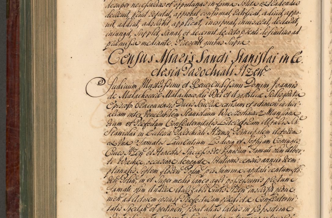 Zdjęcie nr 1077 dla obiektu archiwalnego: Acta actorum episcopalium R. D. Joannis a Małachowice Małachowski, episcopi Cracoviensis a die 16 Julii anni 1688 et 1689 acticatorum. Volumen IV