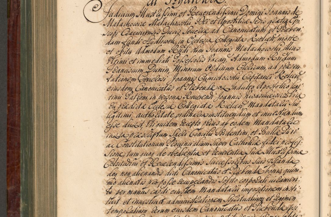 Zdjęcie nr 1069 dla obiektu archiwalnego: Acta actorum episcopalium R. D. Joannis a Małachowice Małachowski, episcopi Cracoviensis a die 16 Julii anni 1688 et 1689 acticatorum. Volumen IV