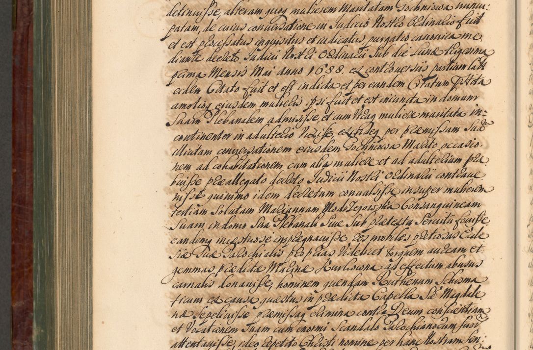 Zdjęcie nr 1067 dla obiektu archiwalnego: Acta actorum episcopalium R. D. Joannis a Małachowice Małachowski, episcopi Cracoviensis a die 16 Julii anni 1688 et 1689 acticatorum. Volumen IV