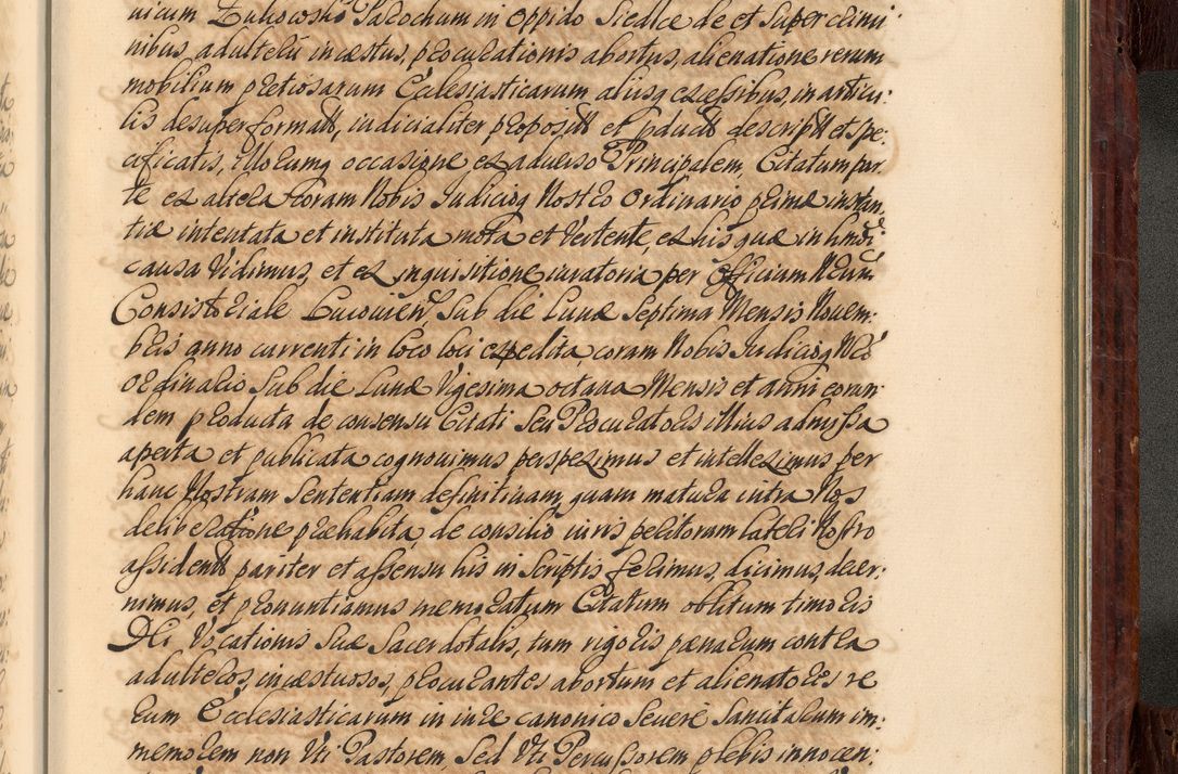 Zdjęcie nr 1066 dla obiektu archiwalnego: Acta actorum episcopalium R. D. Joannis a Małachowice Małachowski, episcopi Cracoviensis a die 16 Julii anni 1688 et 1689 acticatorum. Volumen IV