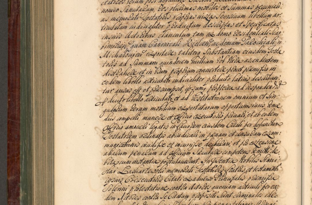 Zdjęcie nr 1061 dla obiektu archiwalnego: Acta actorum episcopalium R. D. Joannis a Małachowice Małachowski, episcopi Cracoviensis a die 16 Julii anni 1688 et 1689 acticatorum. Volumen IV