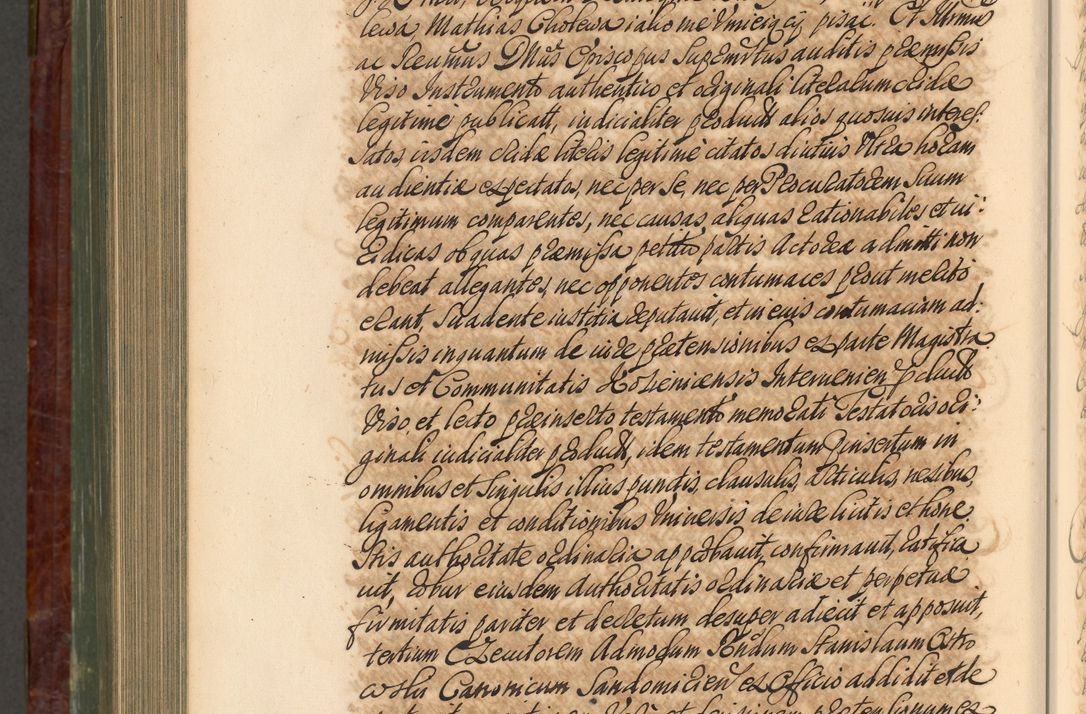 Zdjęcie nr 1059 dla obiektu archiwalnego: Acta actorum episcopalium R. D. Joannis a Małachowice Małachowski, episcopi Cracoviensis a die 16 Julii anni 1688 et 1689 acticatorum. Volumen IV
