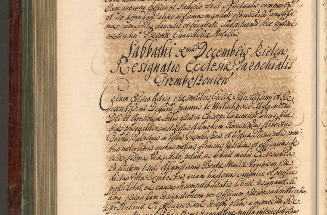 Zdjęcie nr 1055 dla obiektu archiwalnego: Acta actorum episcopalium R. D. Joannis a Małachowice Małachowski, episcopi Cracoviensis a die 16 Julii anni 1688 et 1689 acticatorum. Volumen IV