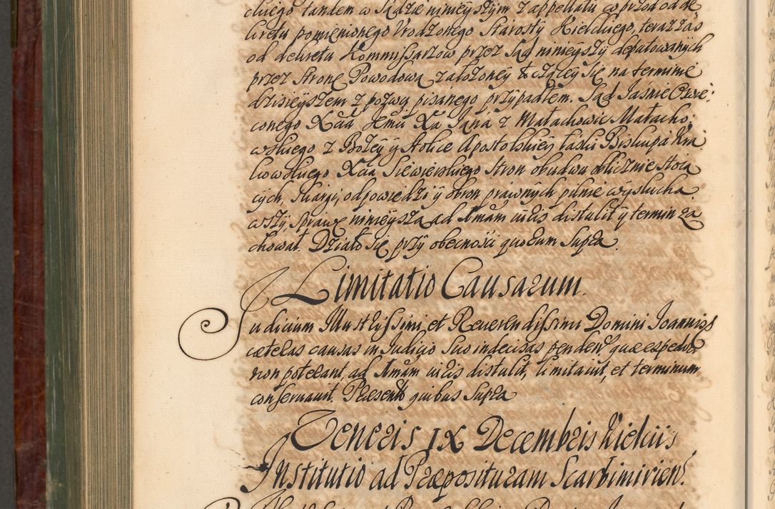 Zdjęcie nr 1043 dla obiektu archiwalnego: Acta actorum episcopalium R. D. Joannis a Małachowice Małachowski, episcopi Cracoviensis a die 16 Julii anni 1688 et 1689 acticatorum. Volumen IV