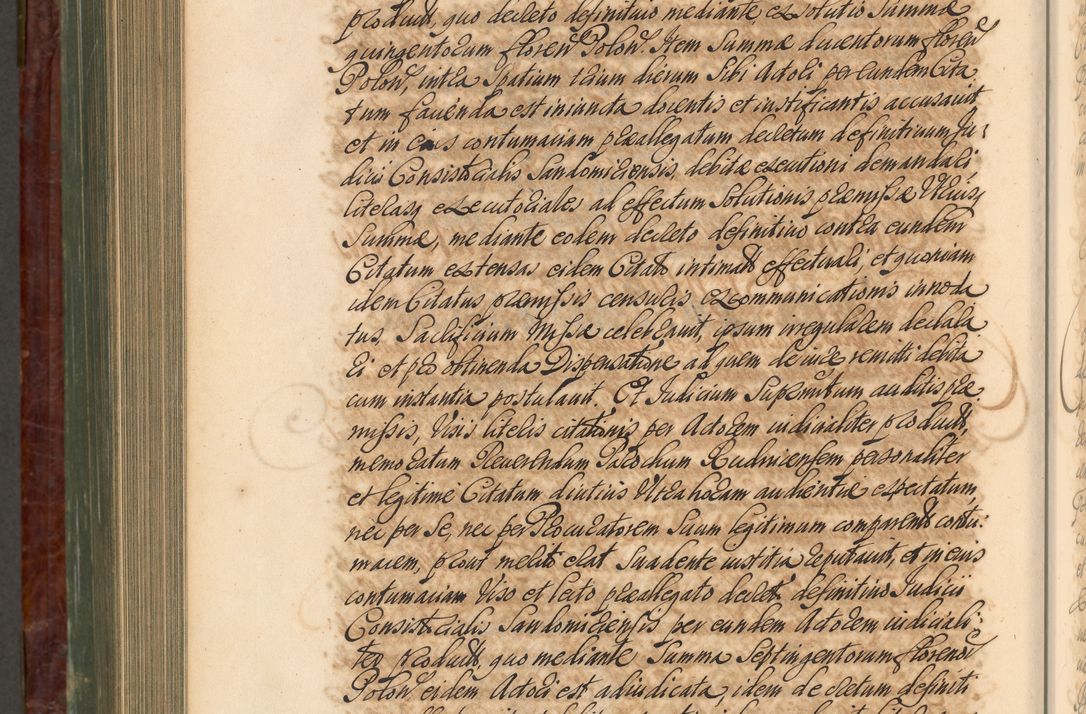 Zdjęcie nr 1037 dla obiektu archiwalnego: Acta actorum episcopalium R. D. Joannis a Małachowice Małachowski, episcopi Cracoviensis a die 16 Julii anni 1688 et 1689 acticatorum. Volumen IV