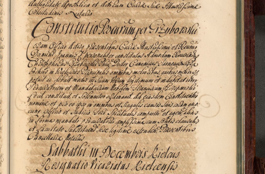 Zdjęcie nr 1034 dla obiektu archiwalnego: Acta actorum episcopalium R. D. Joannis a Małachowice Małachowski, episcopi Cracoviensis a die 16 Julii anni 1688 et 1689 acticatorum. Volumen IV