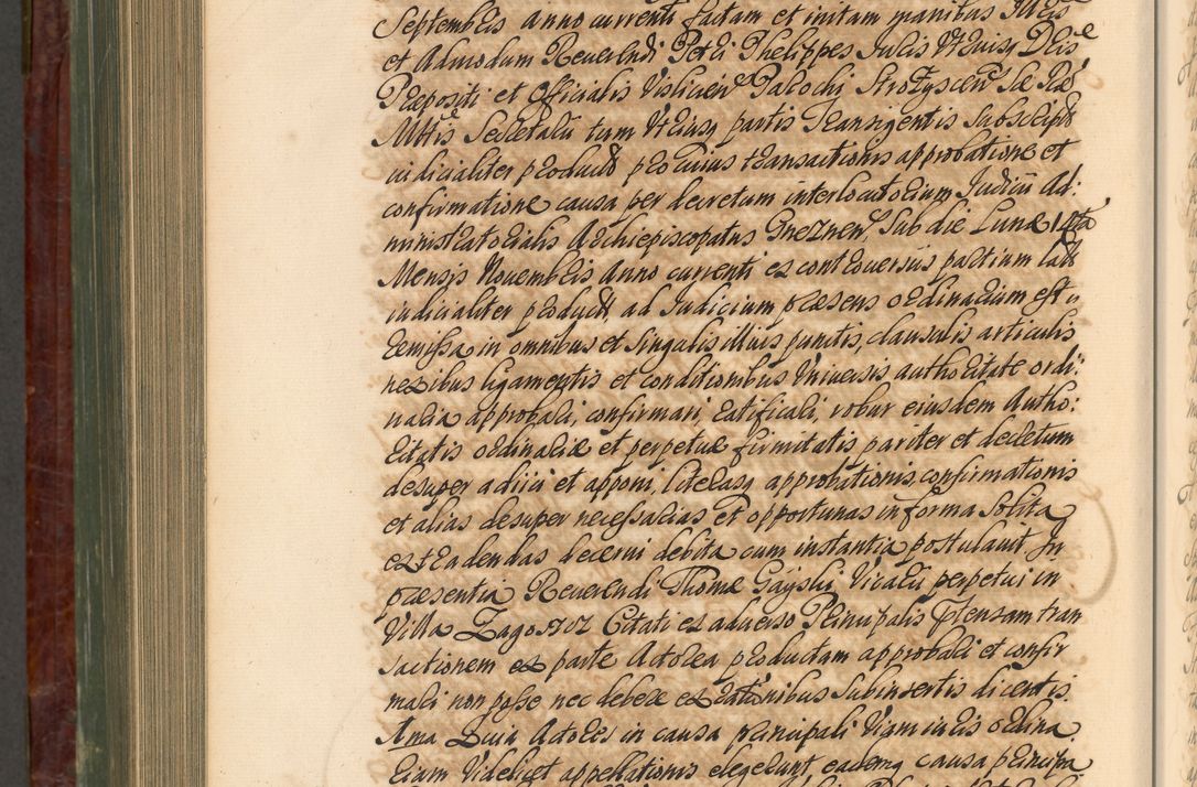Zdjęcie nr 1031 dla obiektu archiwalnego: Acta actorum episcopalium R. D. Joannis a Małachowice Małachowski, episcopi Cracoviensis a die 16 Julii anni 1688 et 1689 acticatorum. Volumen IV